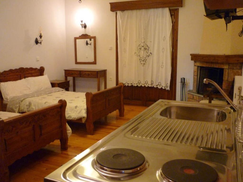 Archontiko Christodoulou Aparthotel Vronterón Rum bild