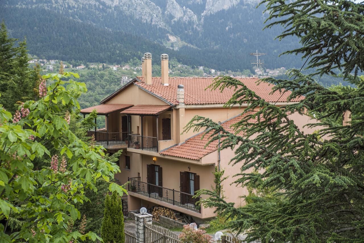 Archontiko Christodoulou Aparthotel Vronterón Exteriör bild